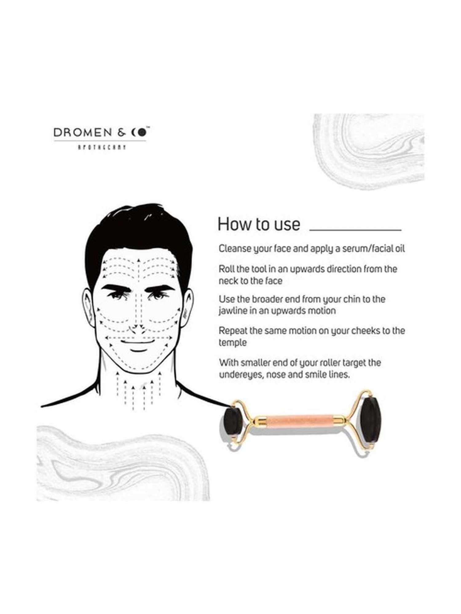 HofB- House of Beauty Quartz Roller - 1 Pc