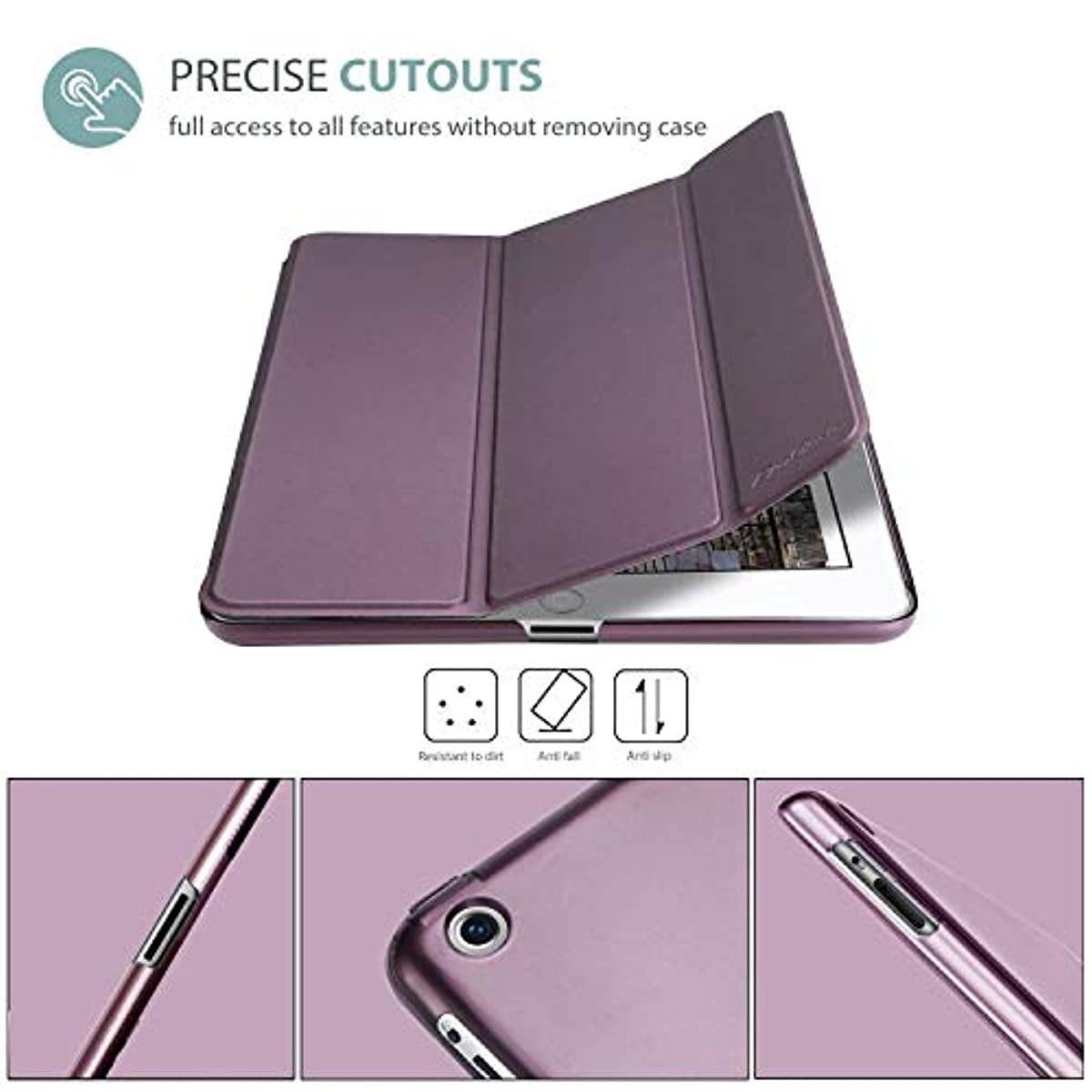 ProCase iPad 2 3 4 Case (Old Model) Bundle with Pencil Holder Sticker for Apple Pencil 1st and 2nd Gen