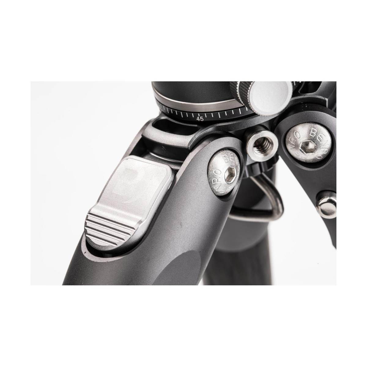 Benro Tortoise Columnless CF Zero Series 3-Leg Section Tripod with GX25 Ballhead