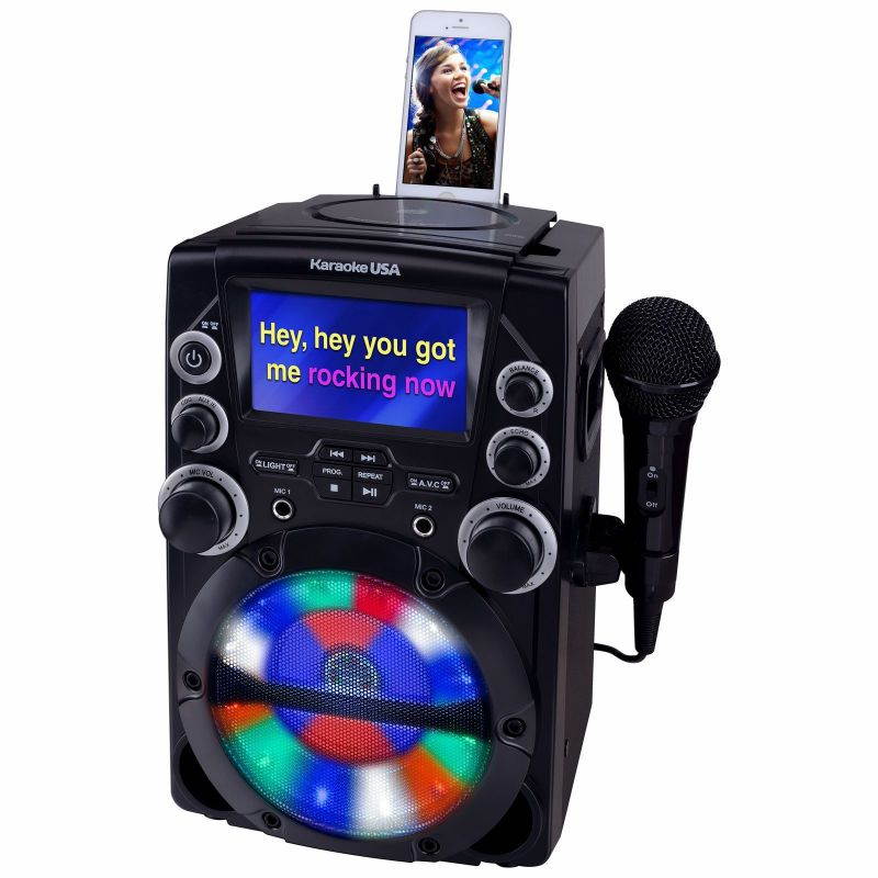 Karaoke USA - GQ740 - Karaoke USA GQ740 CDG Karaoke System with 4.3 Color TFT Screen