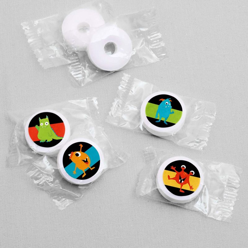 Big Dot of Happiness 40th Milestone Birthday - Mini Wine and Champagne Bottle Label Stickers - Birthday Party Favor Gift for Women and Men - Set of 16