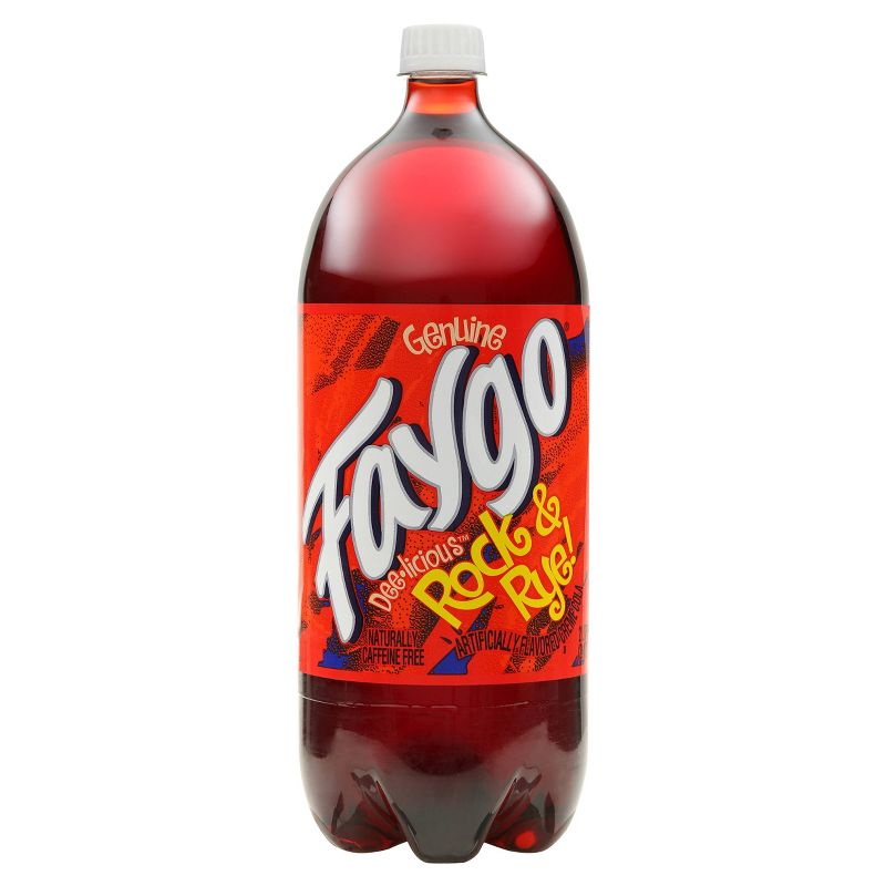 Faygo Rock & Rye Soda - 2 Liter Bottle