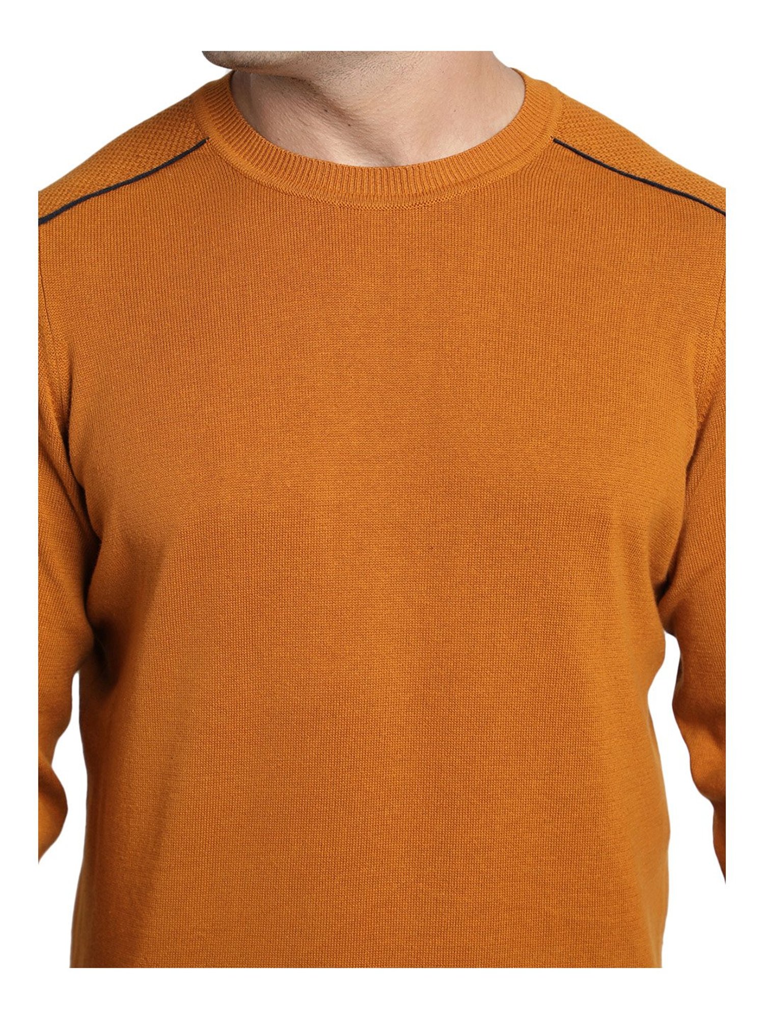 Red Tape Tan Round Neck Sweater