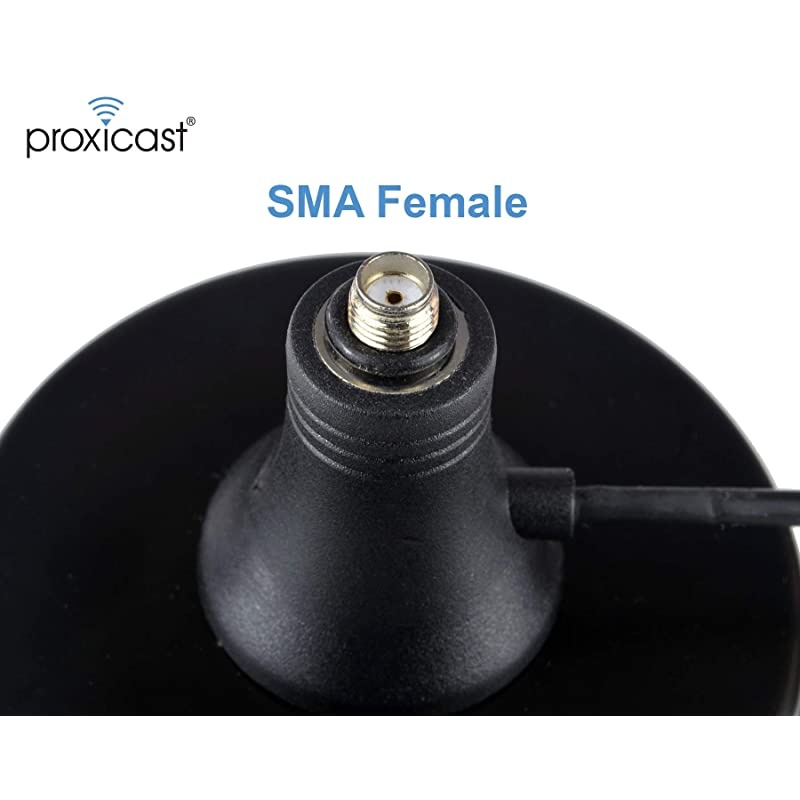 Premium Extra Large 3Inch Magnetic Antenna Base SMA Jack SMA Plug for 3G 4G LTE Cellular Ham ADSB GPS Antennas