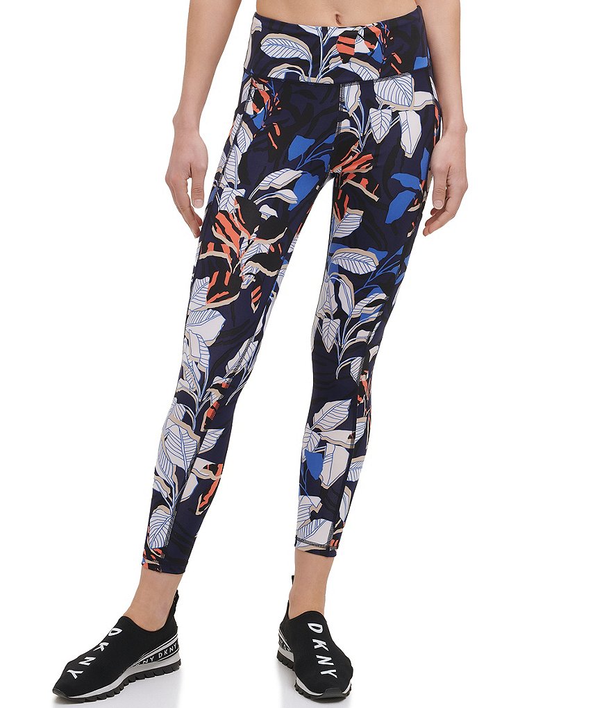 Marc New York Ombre Tie Dye High Rise 7/8 Pull-On Leggings