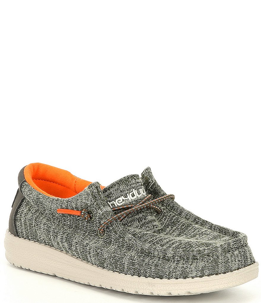 Hey Dude Boys' Wally Stretch Washable Slip-Ons (Toddler)