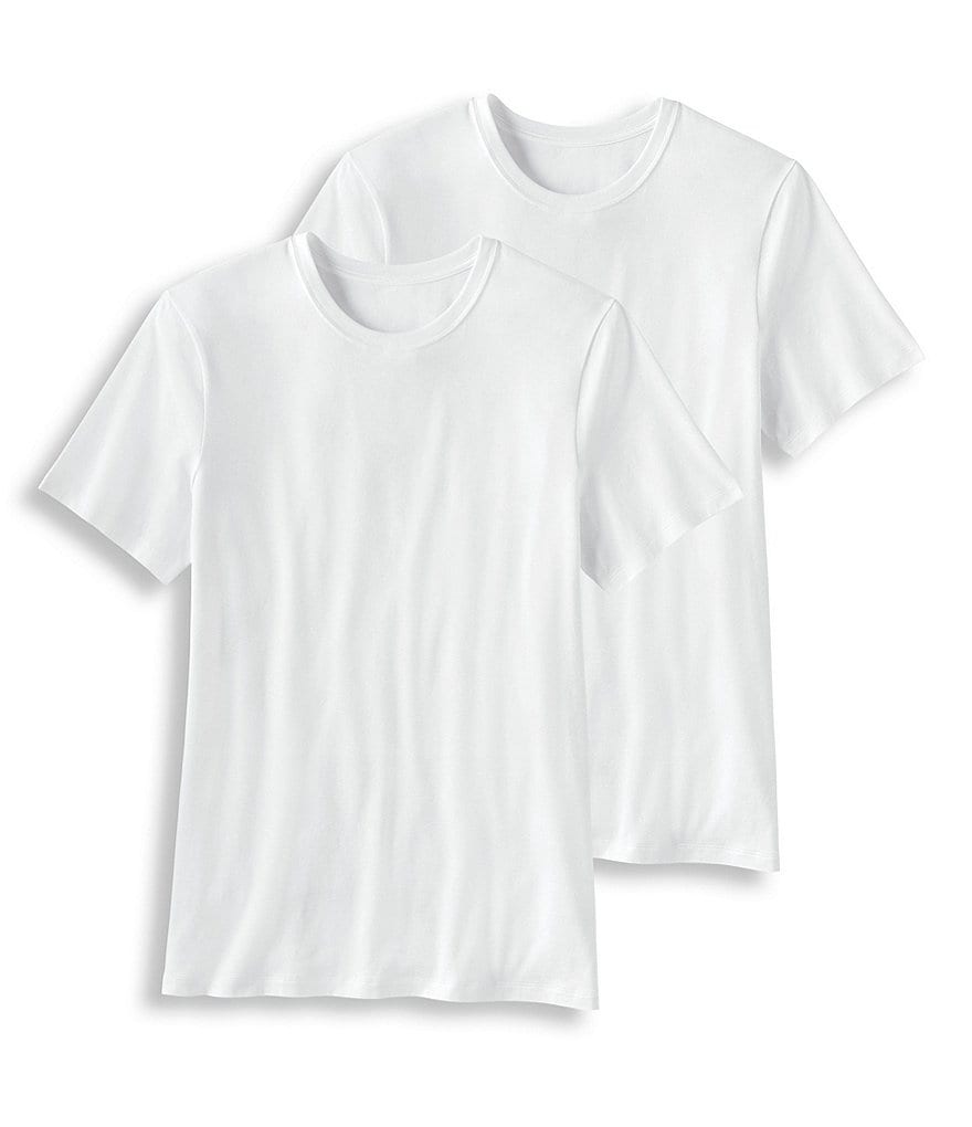 Jockey Signature Cotton Modal Stretch Crewneck T-Shirts 2-Pack