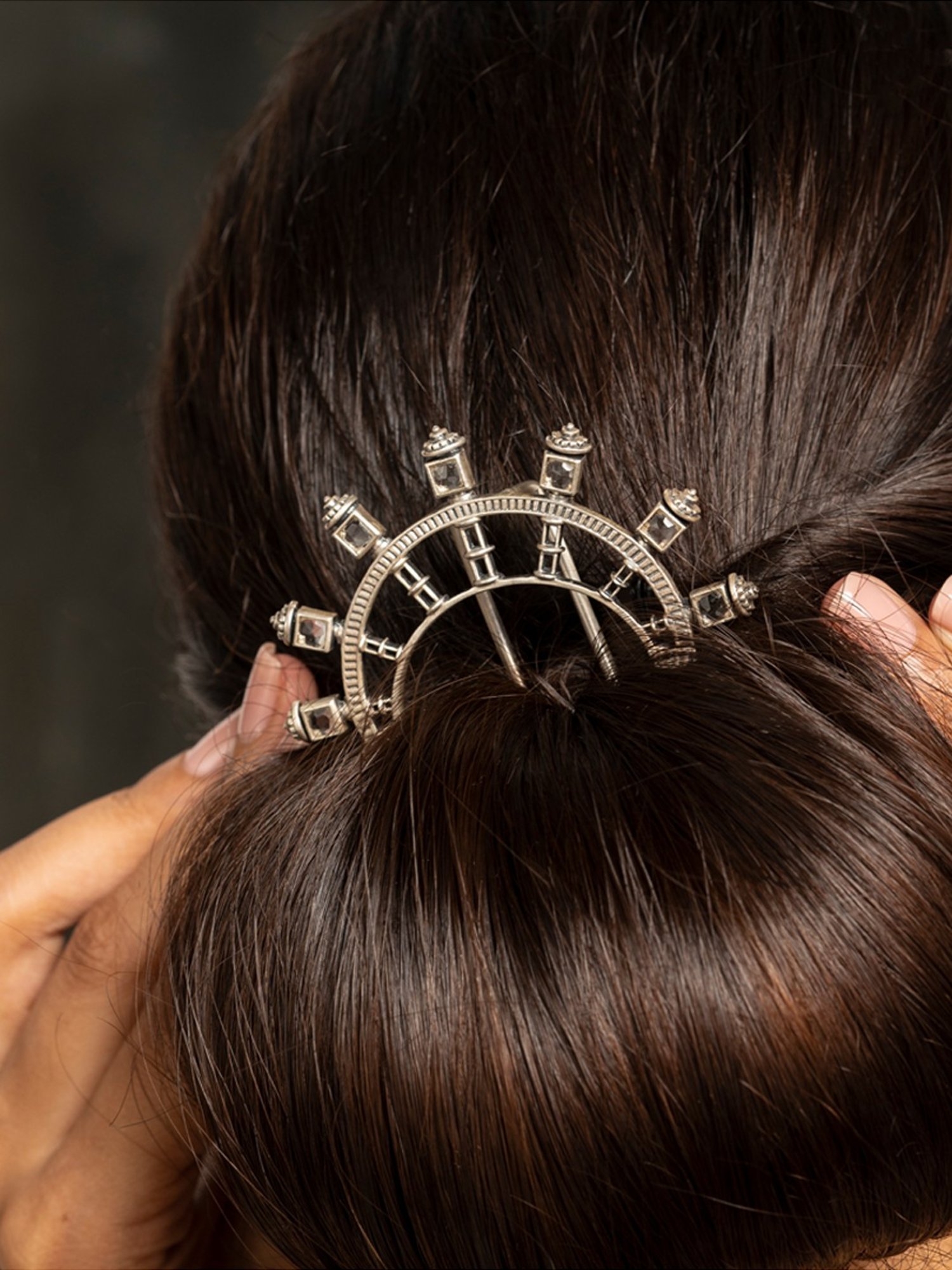 Shaya 92.5 Sterling Silver Portia Juda Pin for Women