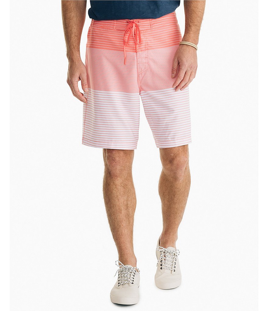 Tommy Bahama Baja Tails from the Sea 9#double; Inseam Board Trunks