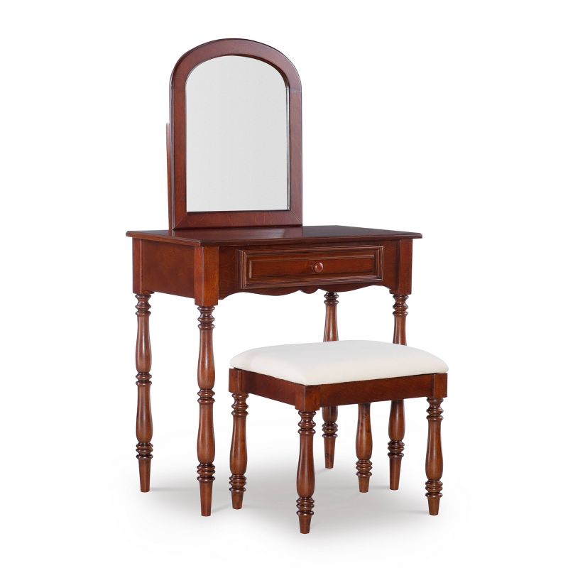 Salisbury Vanity w/Mirror White - Chique