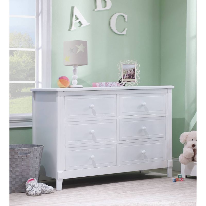 Sorelle Berkley Double Dresser White