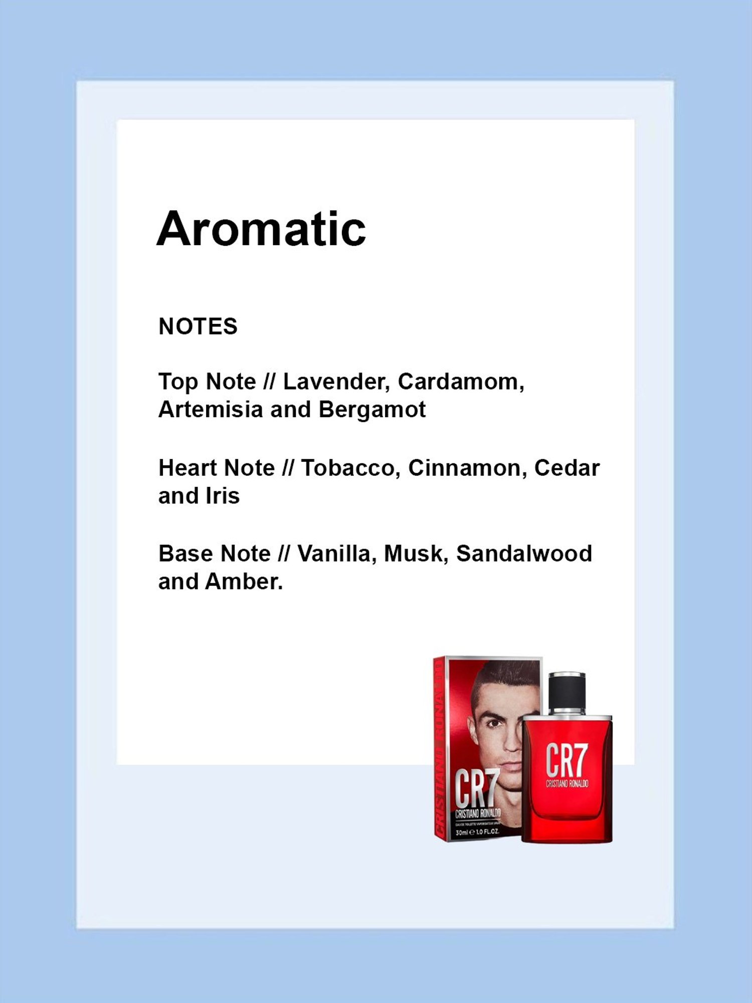 Cristiano Ronaldo CR7 Eau de Toilette - 30 ml