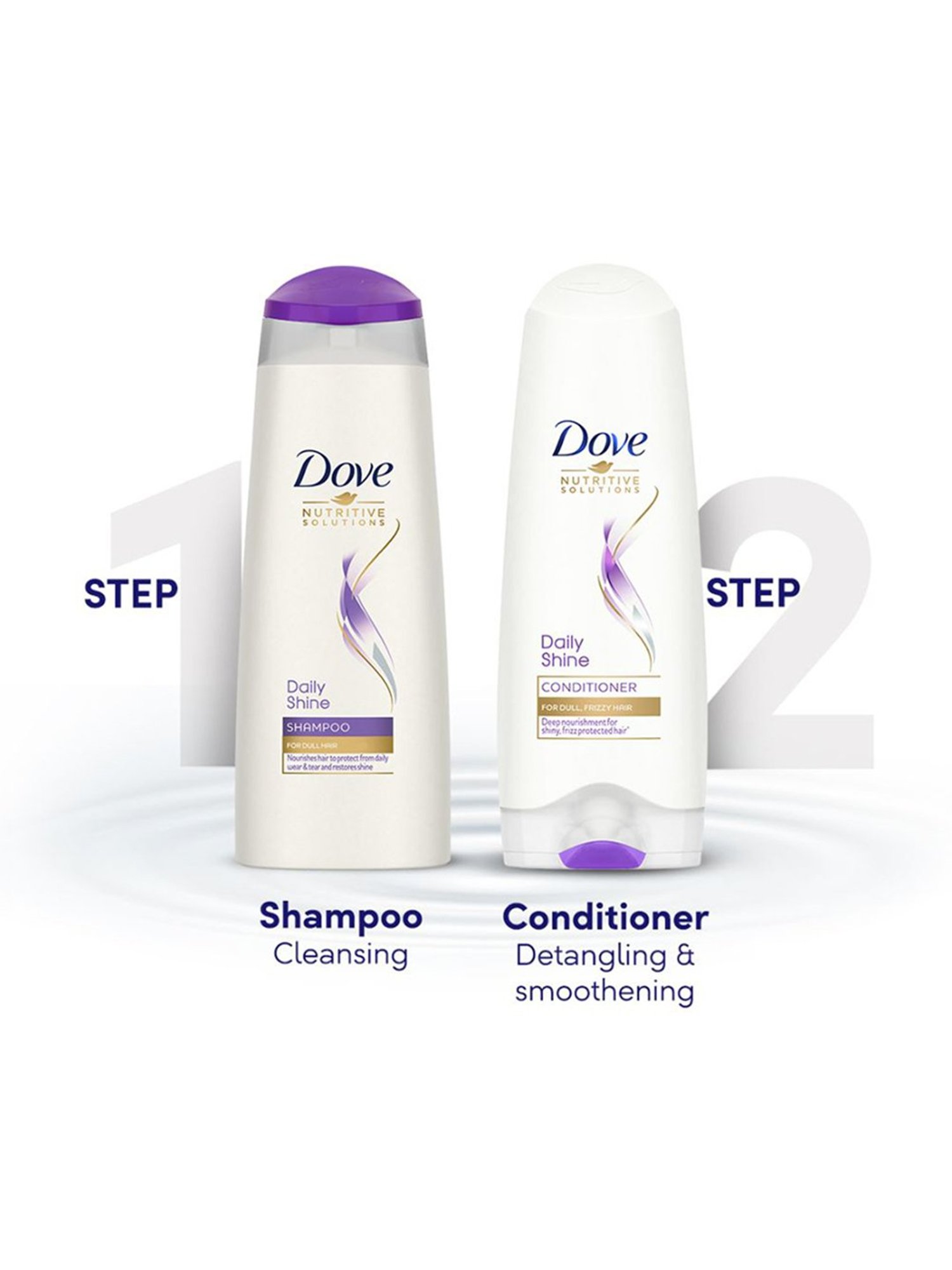 Dove Daily Shine Conditioner - 175 ml