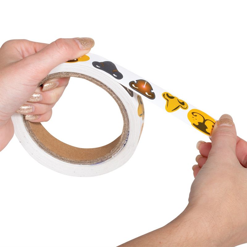 Ready 2 Learn Creative Sticker Roll - Noses - 600 Self-Adhesive Stickers