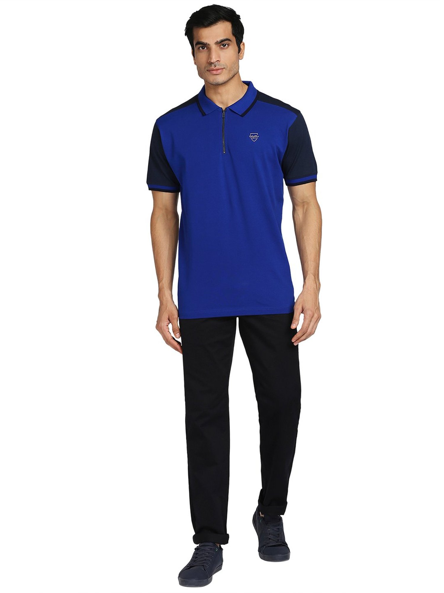 ColorPlus Blue Polo T-Shirt