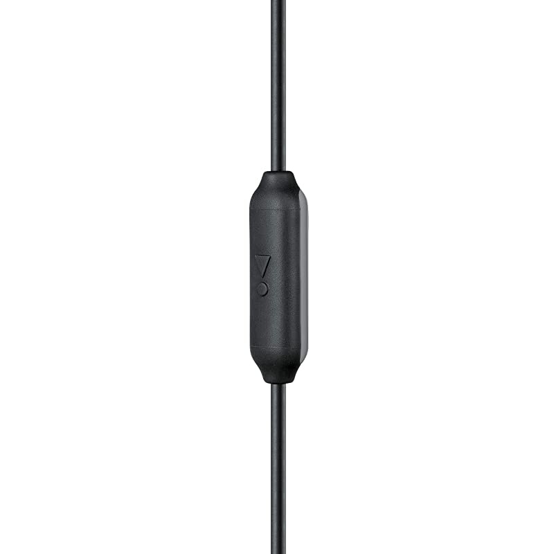 Endurance Run, In-Ear Sport Headphone with One-Button Mic/Remote - Black
