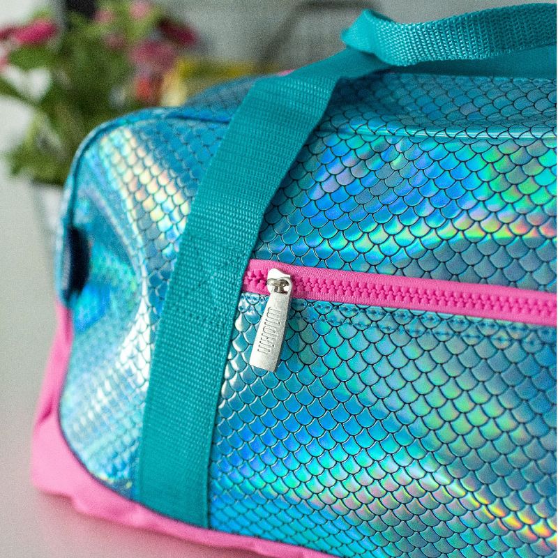 Wildkin Mermaid Scales Overnighter Duffel Bag