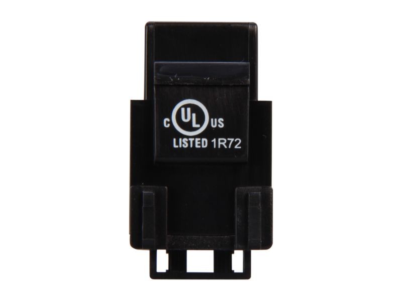 Micro Connectors CAT5 RJ45 Coupler F-F Straight