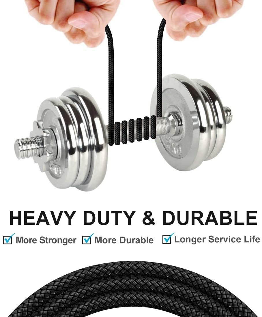 20ft (6m) Long USB Type C Cable CLEEFUN USB A to USB C Cable Nylon Braided Charger Cord Compatible with Samsung Galaxy Note LG Moto Sony Google Pixel Switch & More USB C Smartphone Tablet