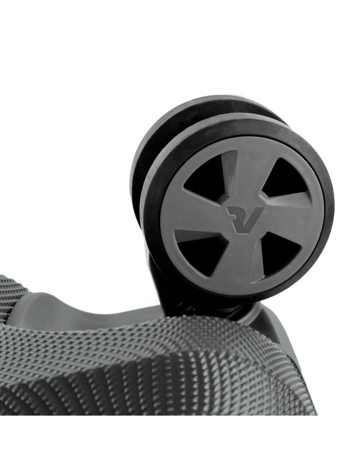 Roncato Unica Anthracite Textured Hard Large Trolley Bag -30 cm