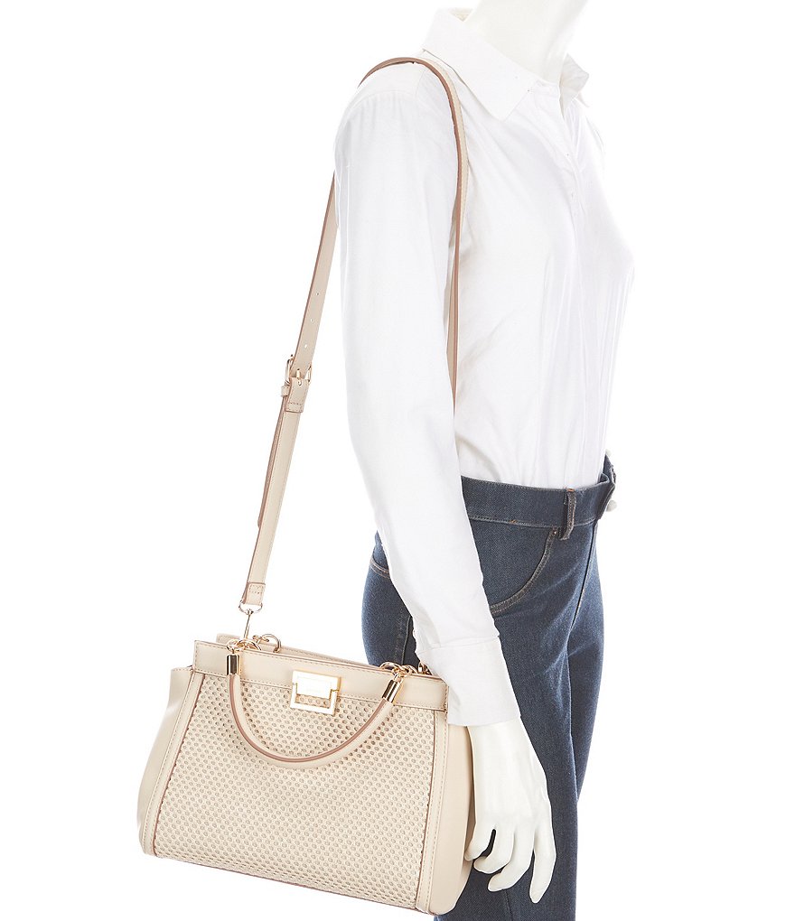 Kurt Geiger London Large Quilted Satchel Tote Bag