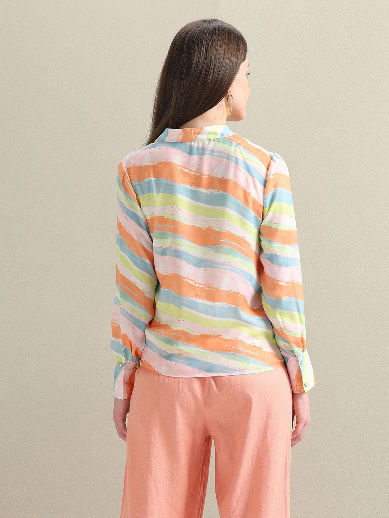 U.S. Polo Assn. Multicolor Printed Top