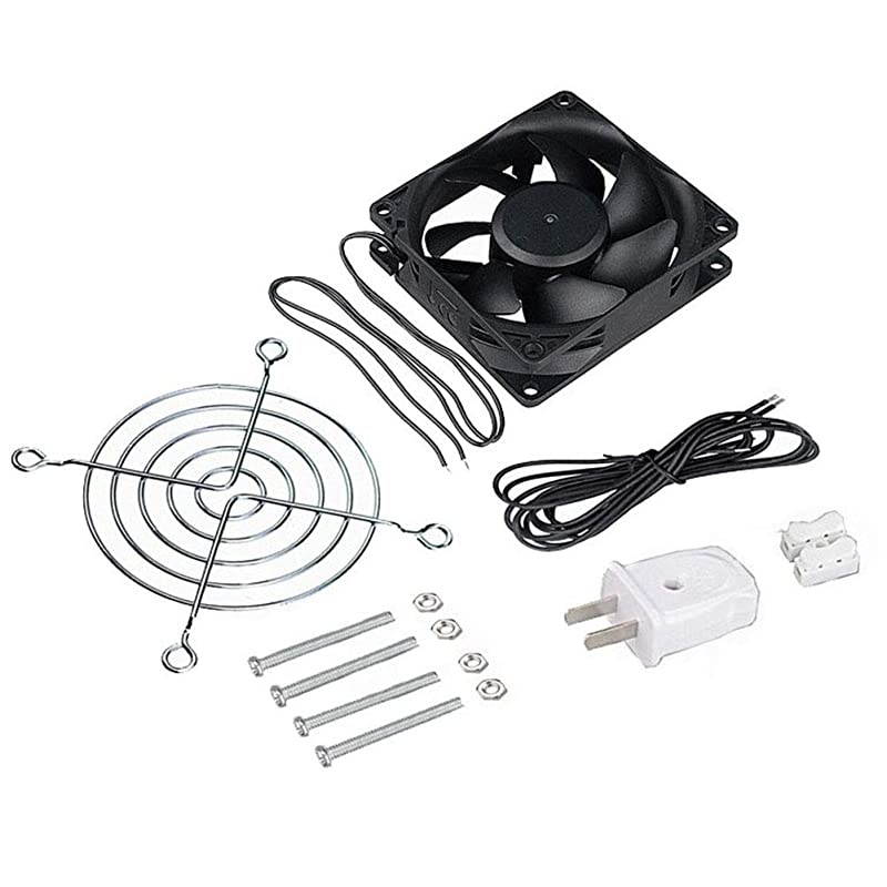 EC Axial Fan AC 110V 115V 120V 220V 240V Brushless Cooling Fan 80mm x 25mm