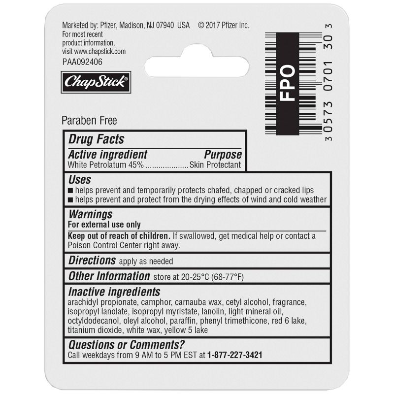 eos Natural & Organic Lip Balm Stick - Sweet Mint - 2pk/0.28oz