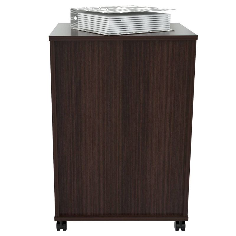2 Drawer Locking File Cabinet Espresso - Inval