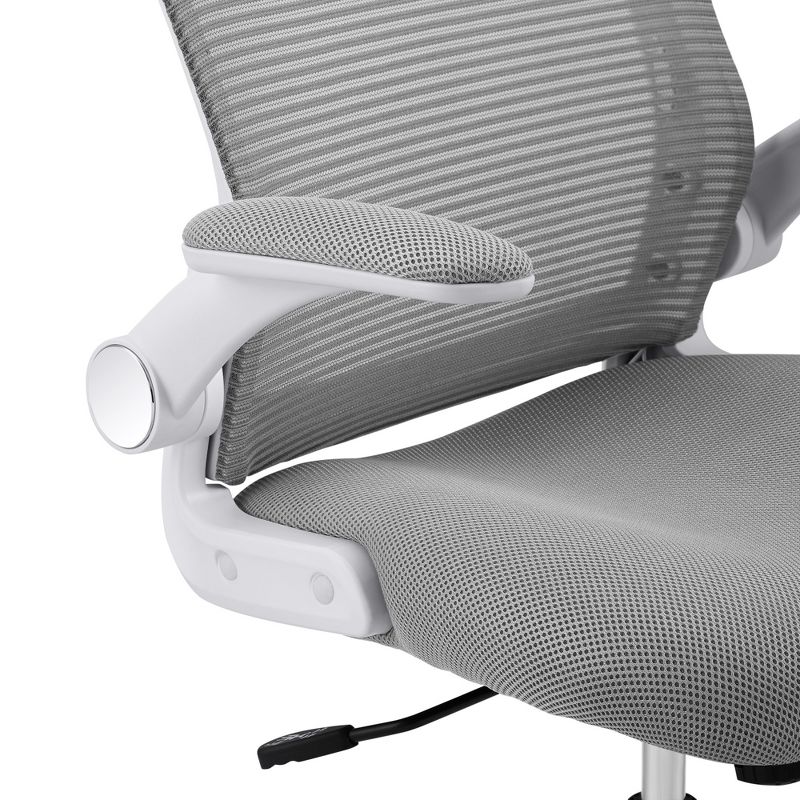 Works Creativity Mesh Office Chair with Chrome Base Gray - Serta