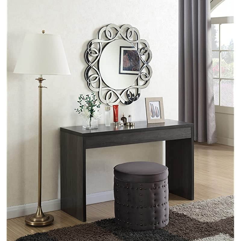 Northfield Hall Console Table Charcoal Gray