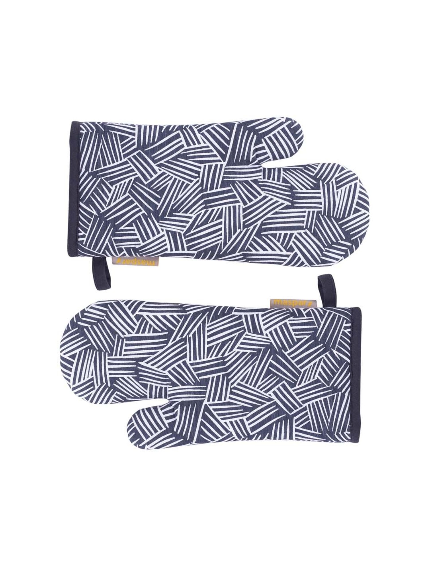 Ariana Yellow & White Cotton Kitchen Apron with Pocket