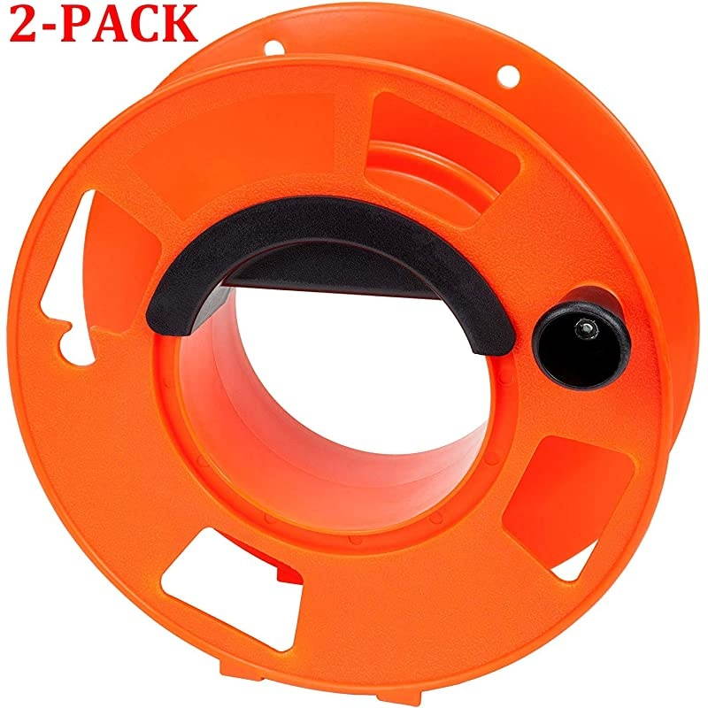 Foot Lighted Outdoor Extension Cord 123 SJTW Heavy Duty Yellow Extension Cable with 3 Prong Grounded Plug for Safety Great for Garden and Major Appliances