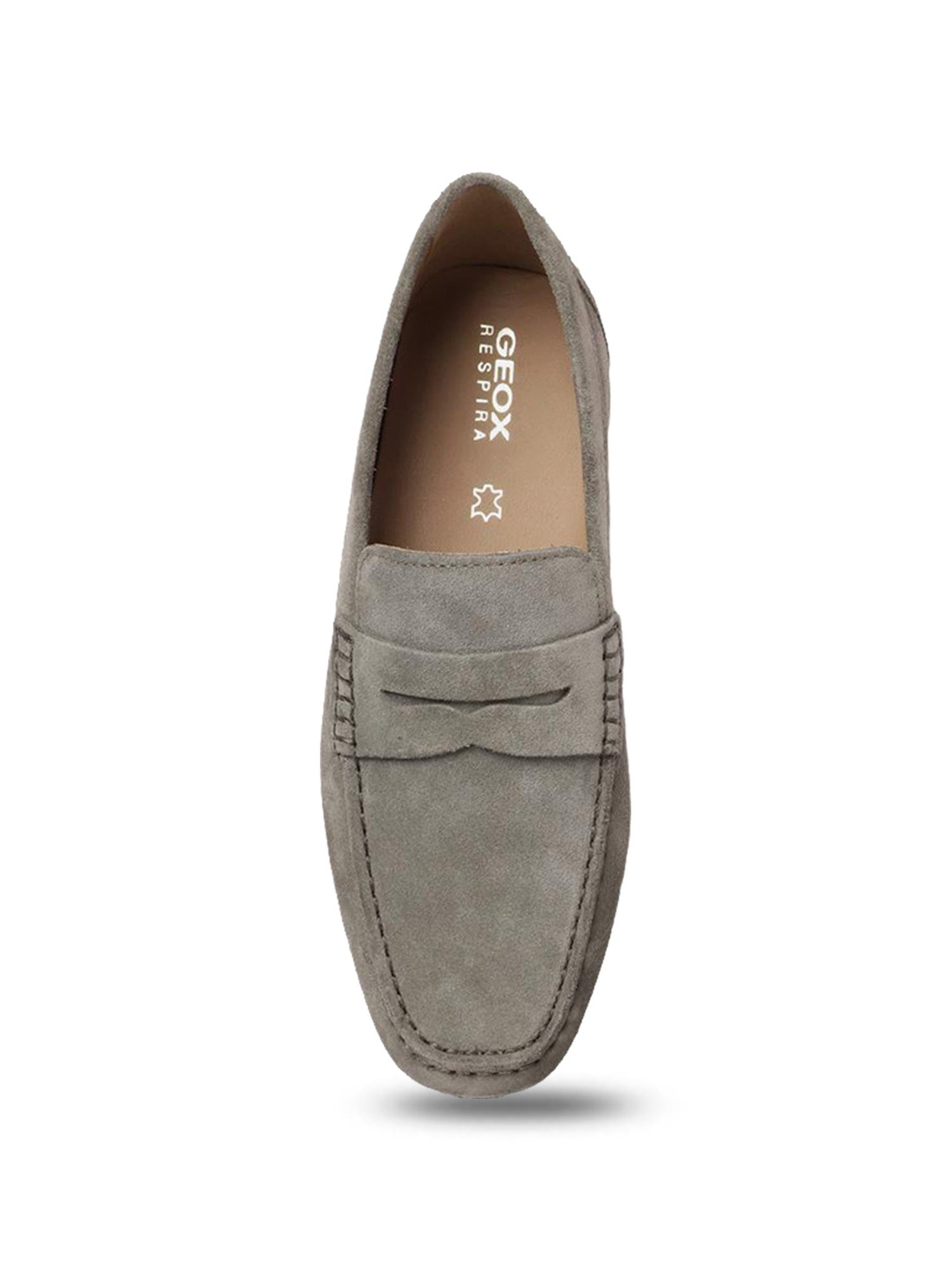 Geox Men's Kosmopolis Plus Grip Grey Loafers
