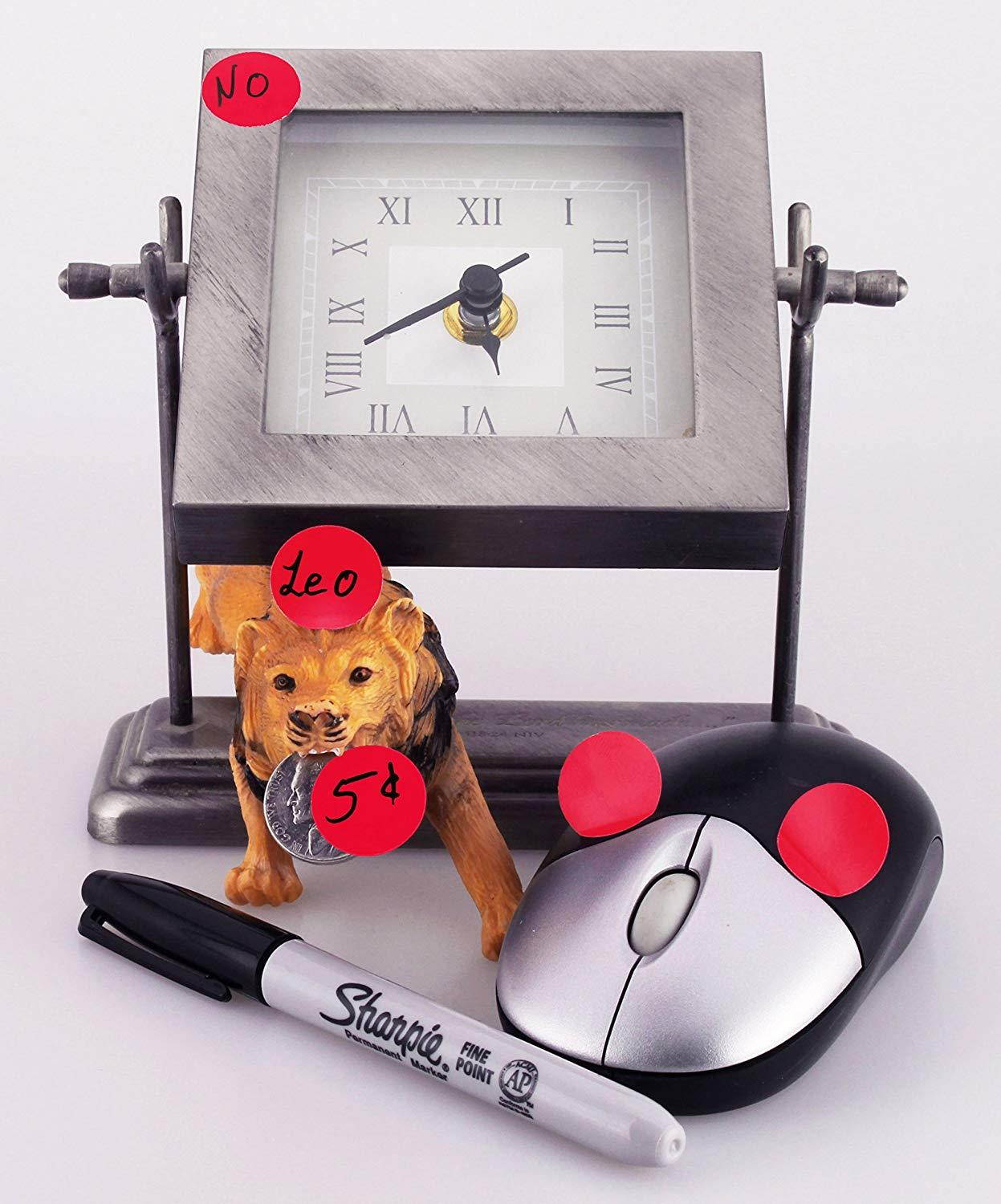 ChromaLabel 3/4 inch Color-Code Dot Labels | 1,000/Roll (Red)