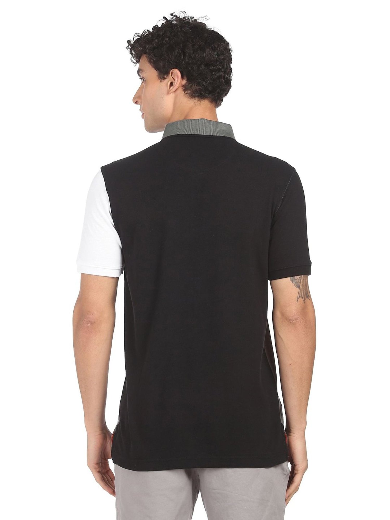 AD by Arvind Multicolor Polo T-Shirt