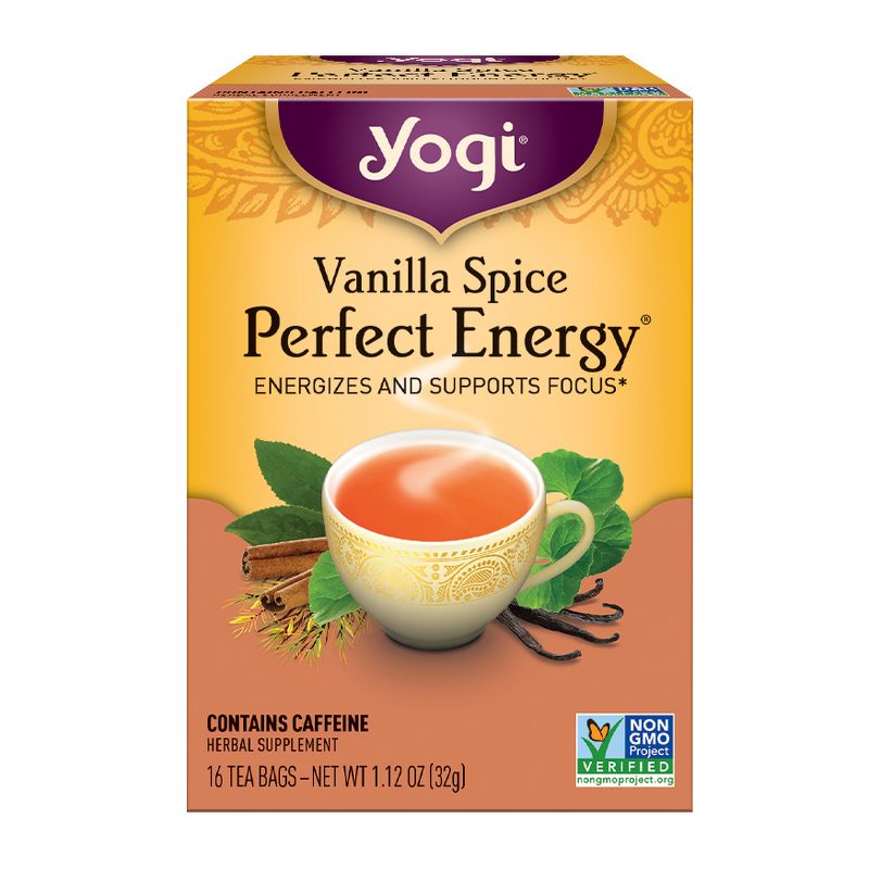 Yogi Tea - Vanilla Spice Perfect Energy Tea - 16ct