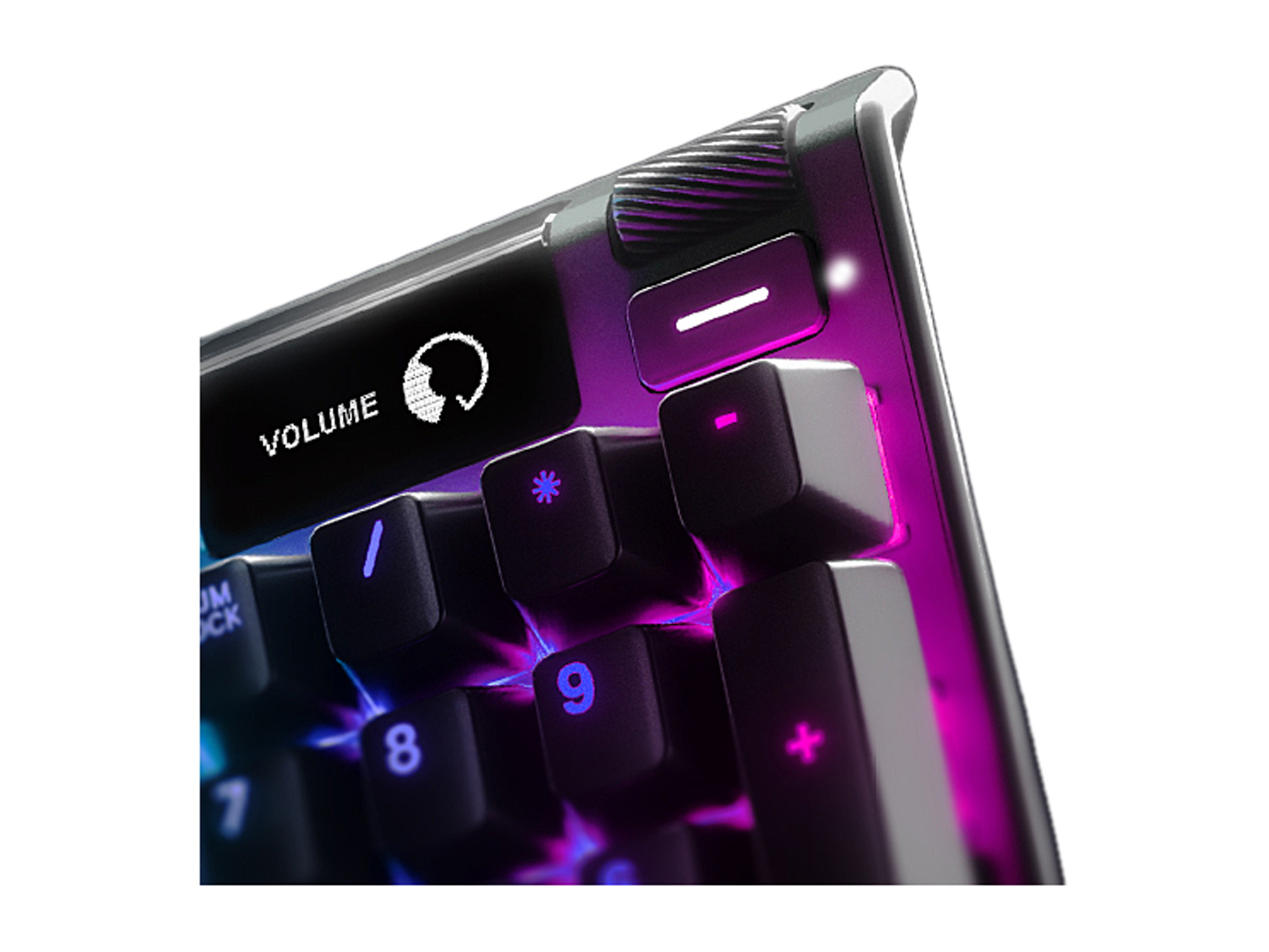 SteelSeries Apex 7 TKL Compact Mechanical Gaming Keyboard - OLED Smart Display - USB Passthrough and Media Controls - Linear and Quiet - RGB Backlit