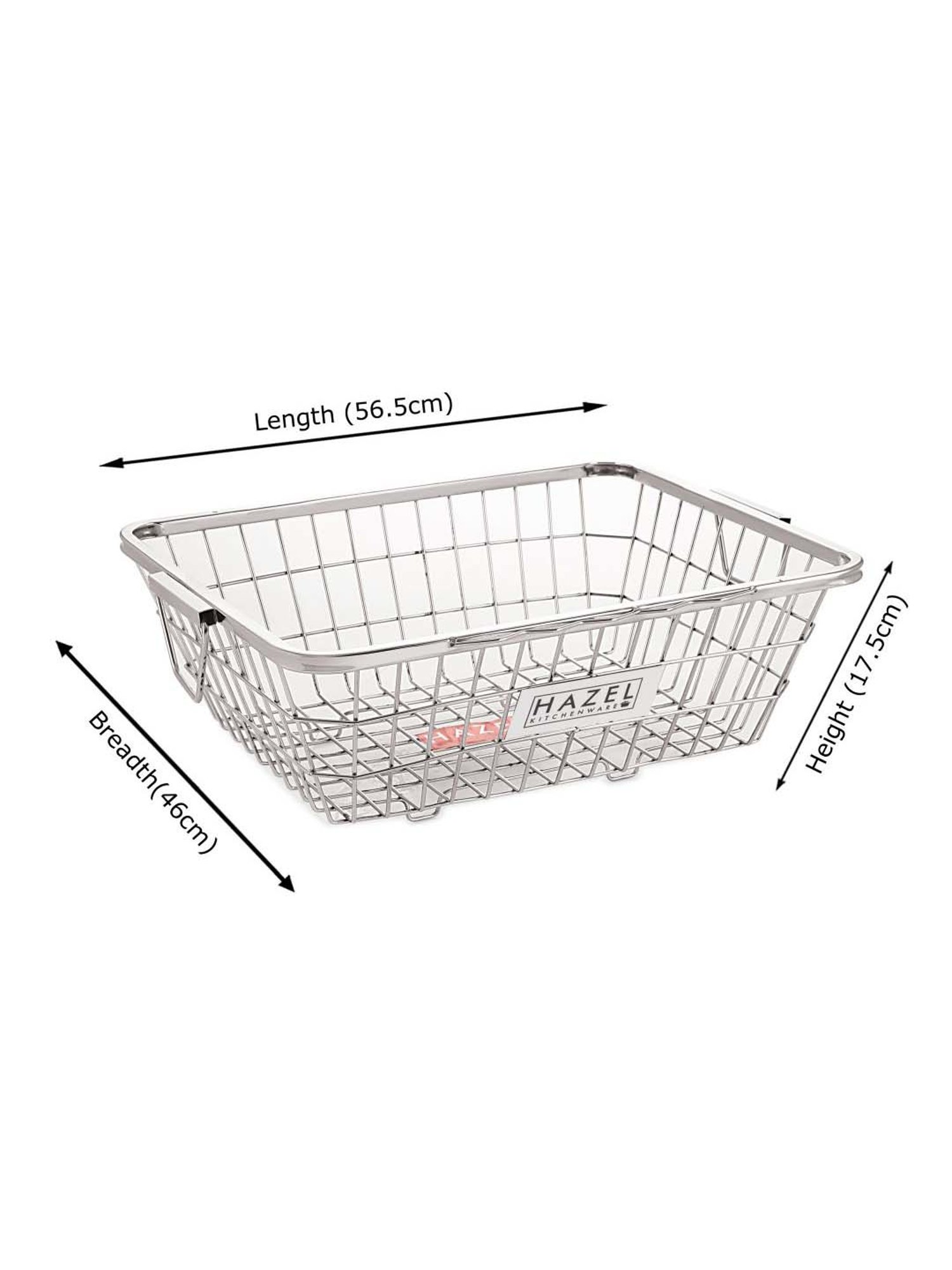 Joseph Joseph Grey Polypropylene 3-Tier Shelf Organizer With Drawer For Cabinet