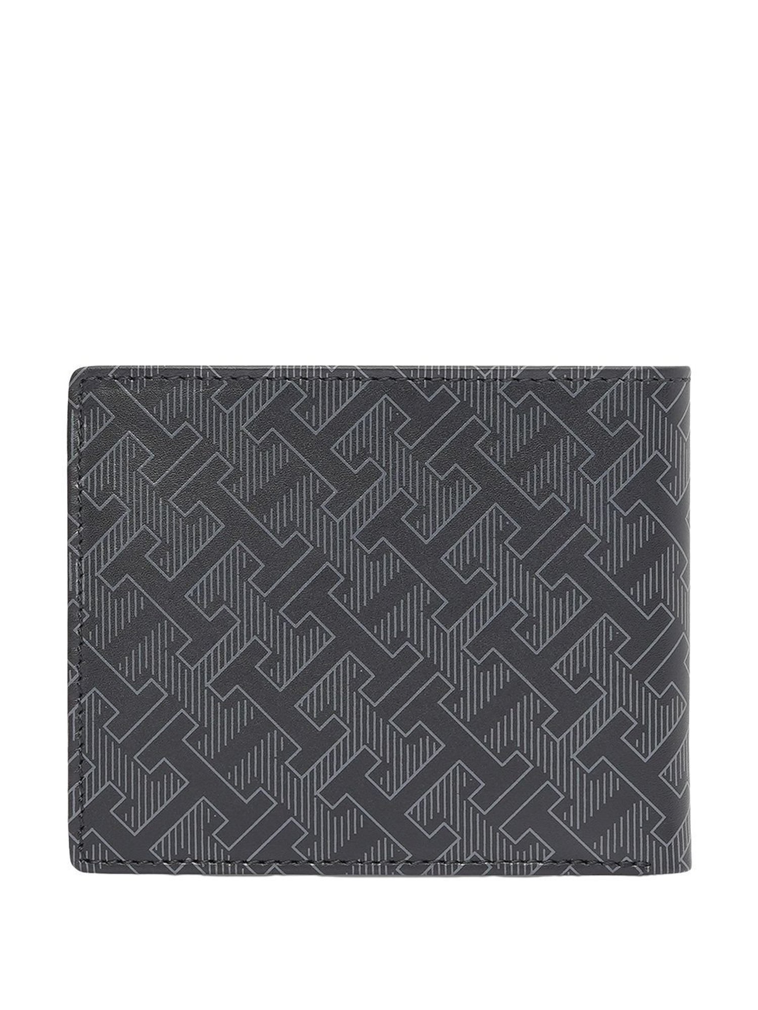 THE HOLISTIK Revival Black & Maroon Casual Leather Bi-Fold Wallet for Men