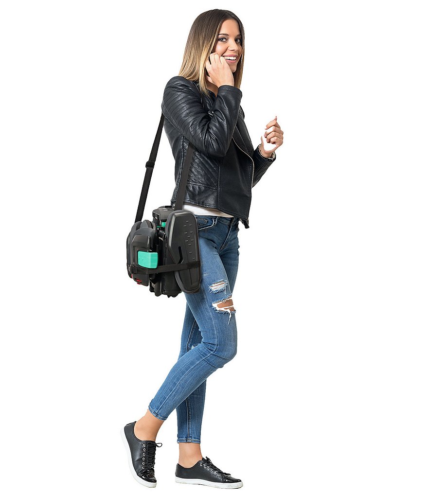 hifold Adjustable and Portable Highback Booster Car Seat