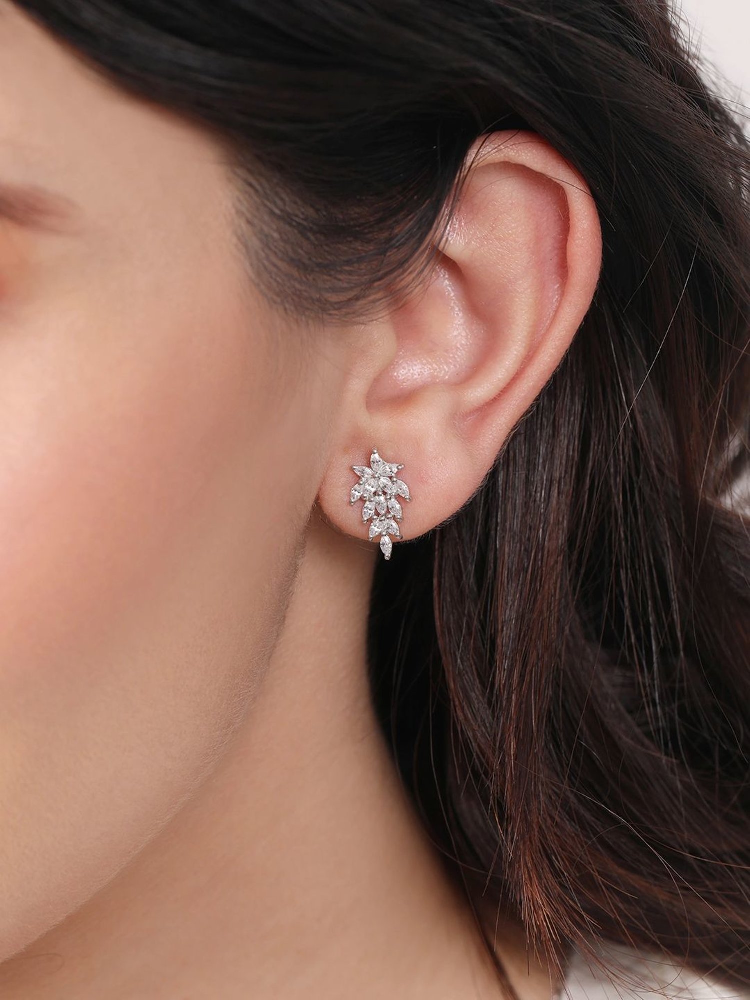 Zavya 92.5 Sterling Silver Earrings