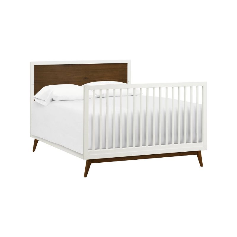 Babyletto Palma Mid-Century 4-in-1 Convertible Crib - Walnut