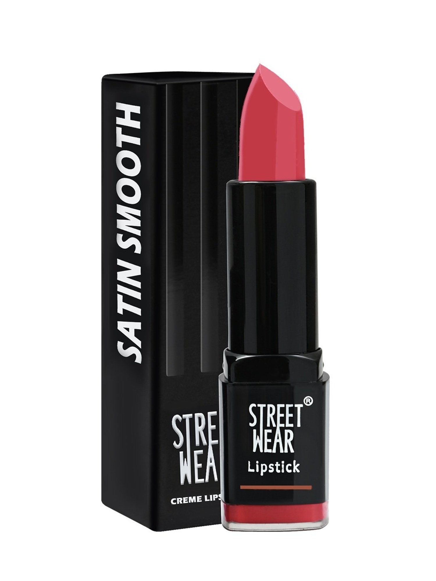 Street Wear Satin Smooth Lipstick Dusky Pink - 4.2 gm