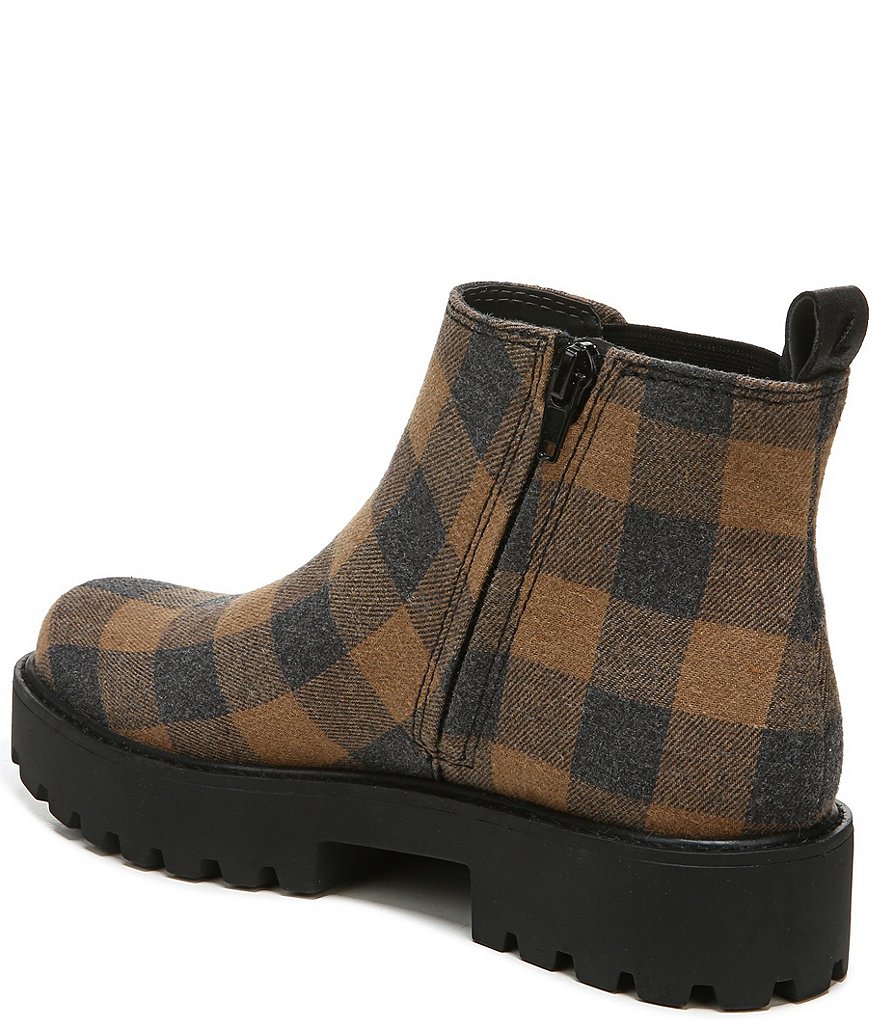 Zodiac Shiloh Plaid Booties