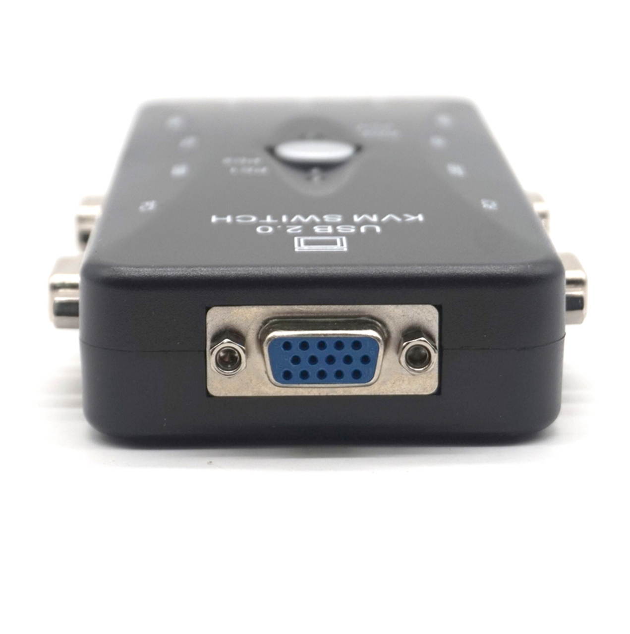 Plugadget 4 Ports USB2.0 KVM Switch Selector VGA Print Auto Switch Monitor Box VGA Splitter KVM Switch