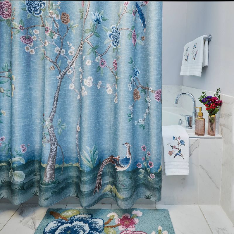 Spring Blooms Shower curtain Blue - SKL Home