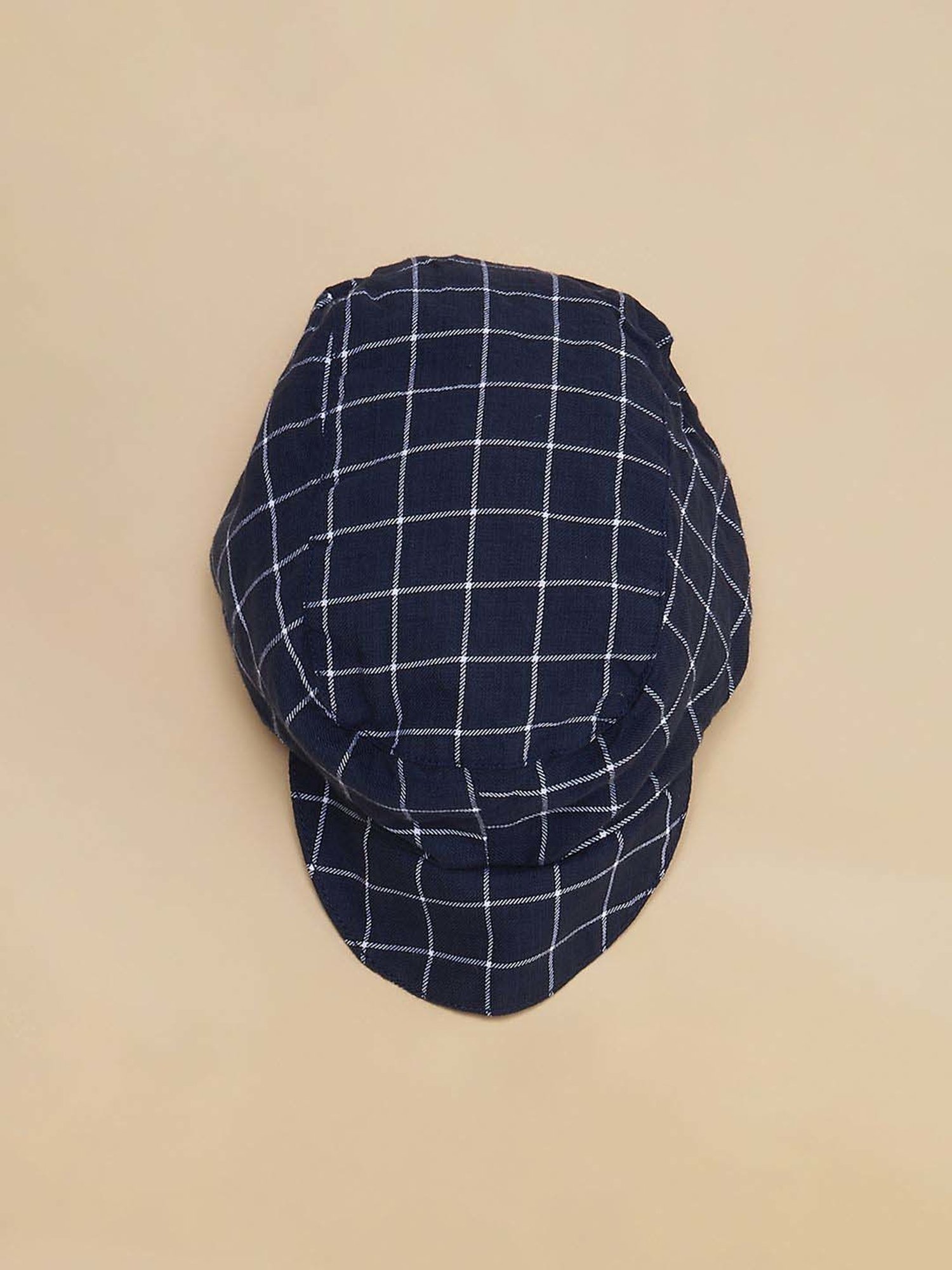 Pantaloons Baby White & Navy Cotton Regular Fit Shirt Set