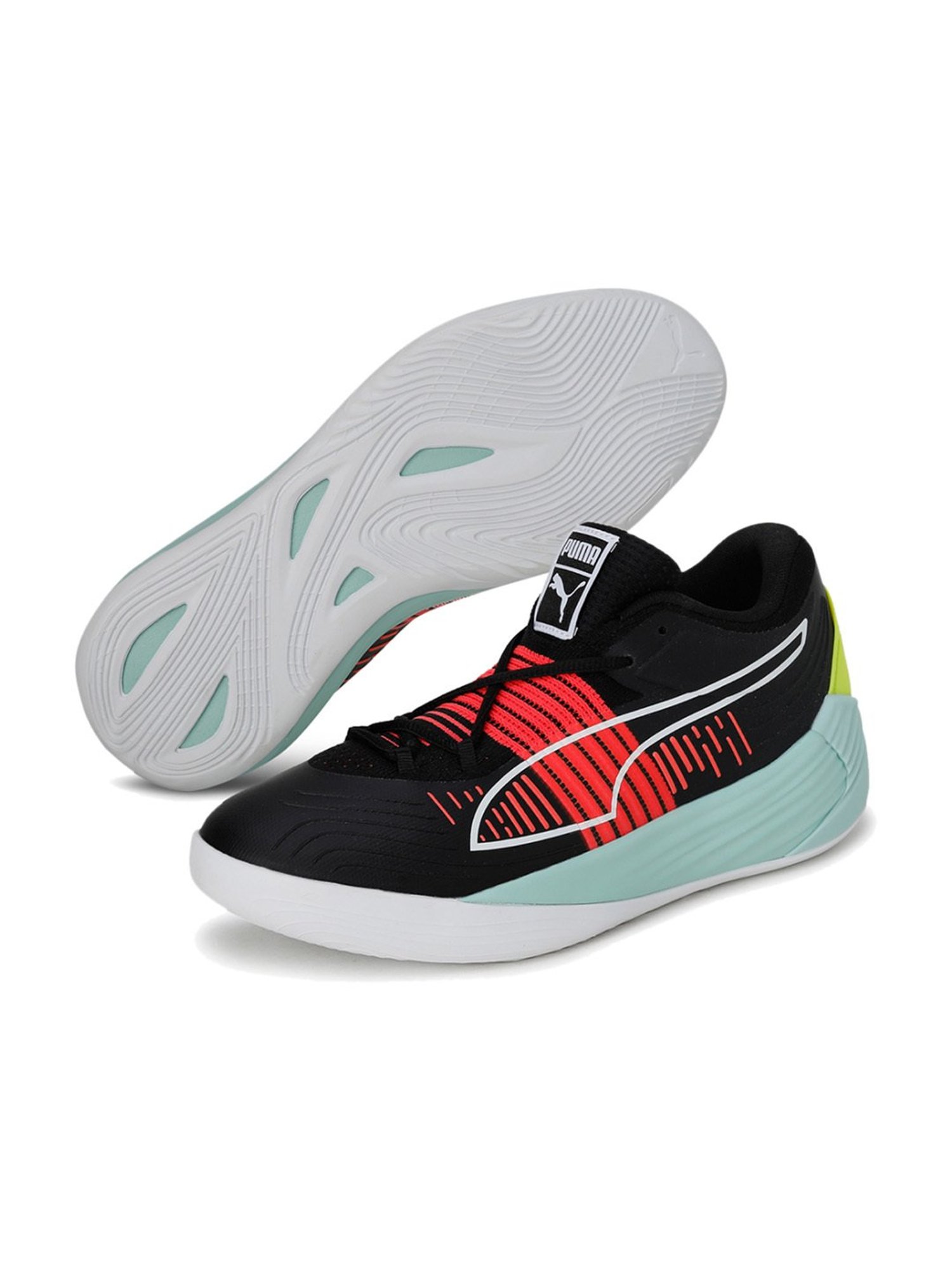 Puma Men's Fusion Nitro Black Basketball Shoes