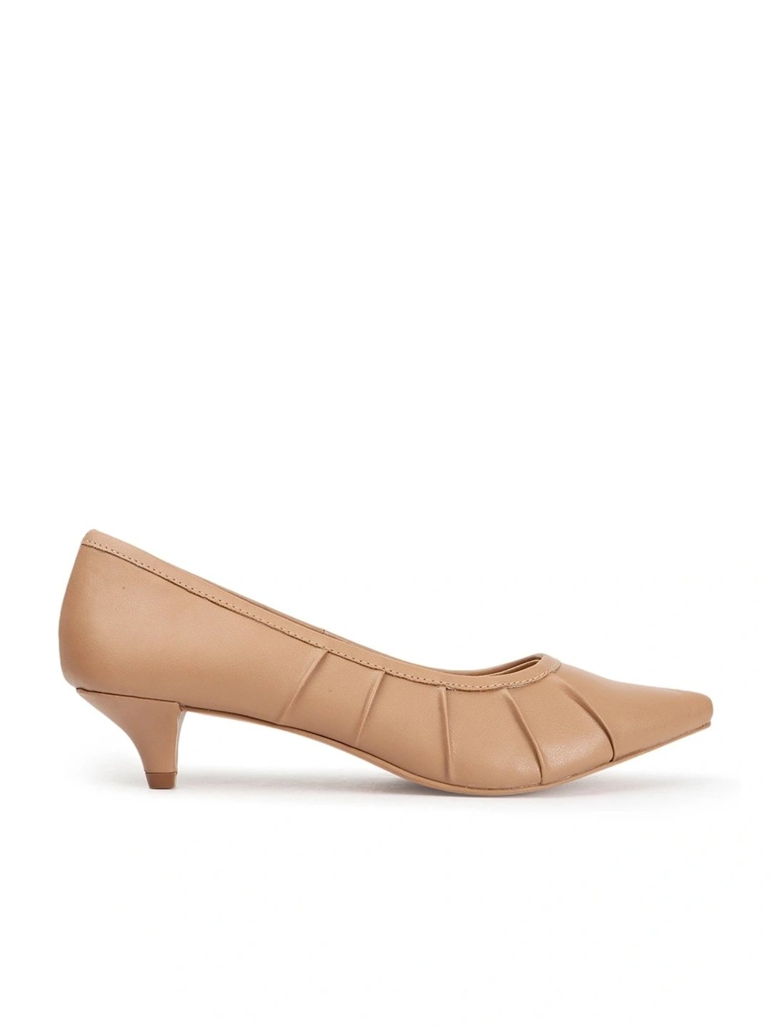 Carlton London Women's Tan Casual Pumps